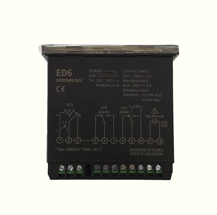 ترموستات دیجیتال ED6-FPMAP4 هانیانگ از نمای کلی