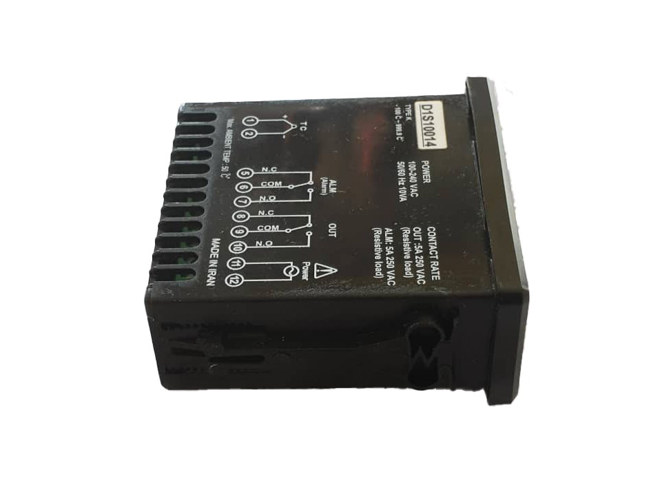 ترموستات دیجیتال MP6-FKRA1 توس از نمای بغل سه رخ