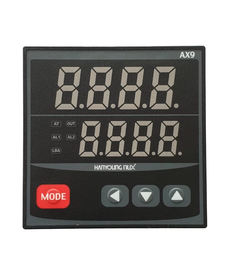 تصویر شاخص ترموستات AX9 هانیانگ از نمای روبرو