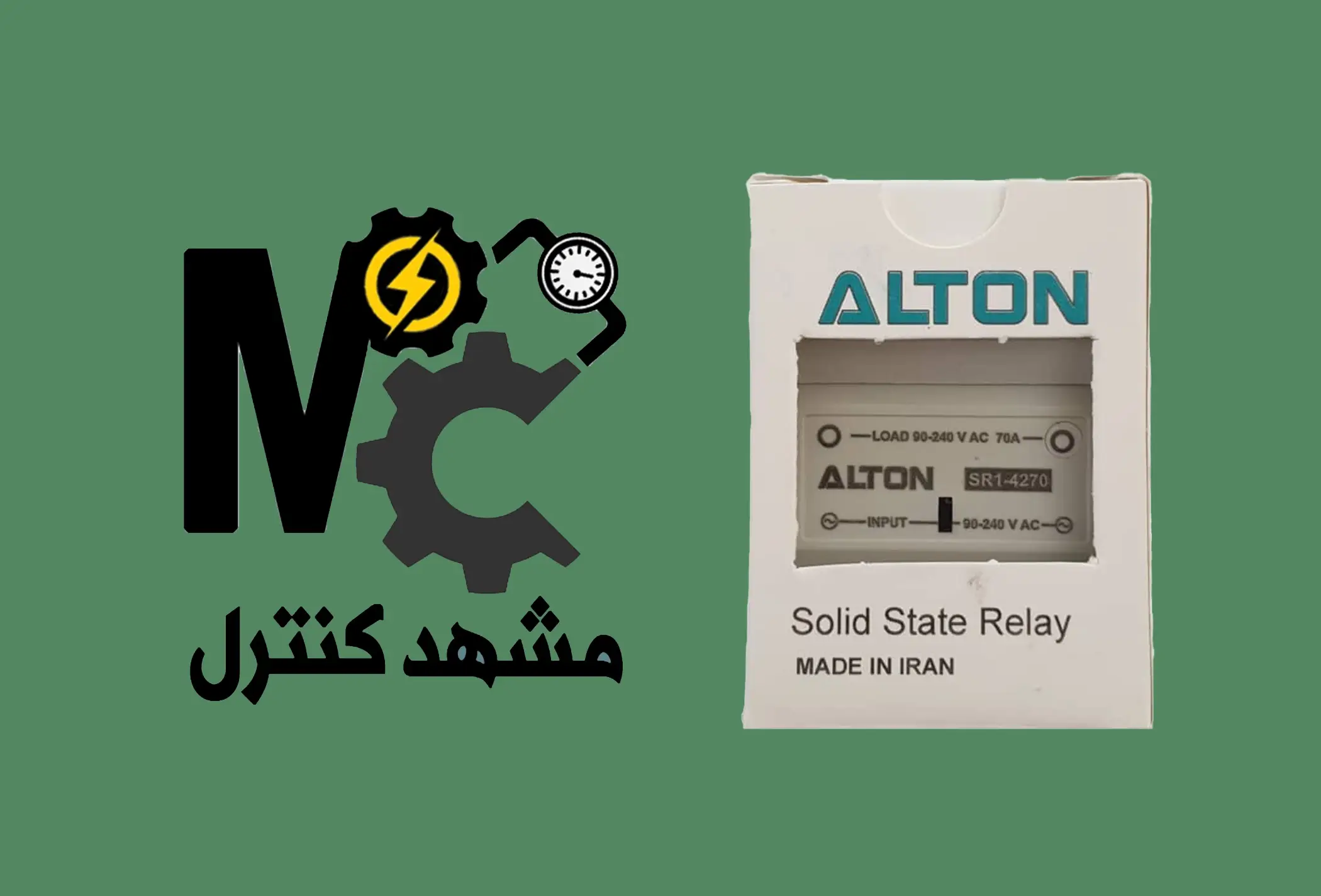 خرید رله SSR تک فاز AC برند آلتون