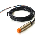 سنسور القایی 12 میلیمتری PRL12 آلتون PNP از نمای بغل