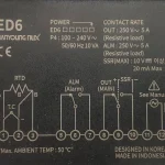 نقشه ترموستات دیجیتال ED6-FPMAP4 هانیانگ