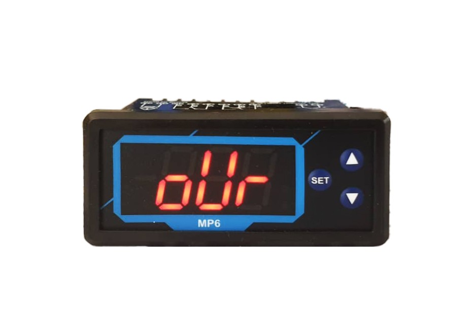 نمایش ارور در تترموستات دیجیتال MP6-FKRA1 توس