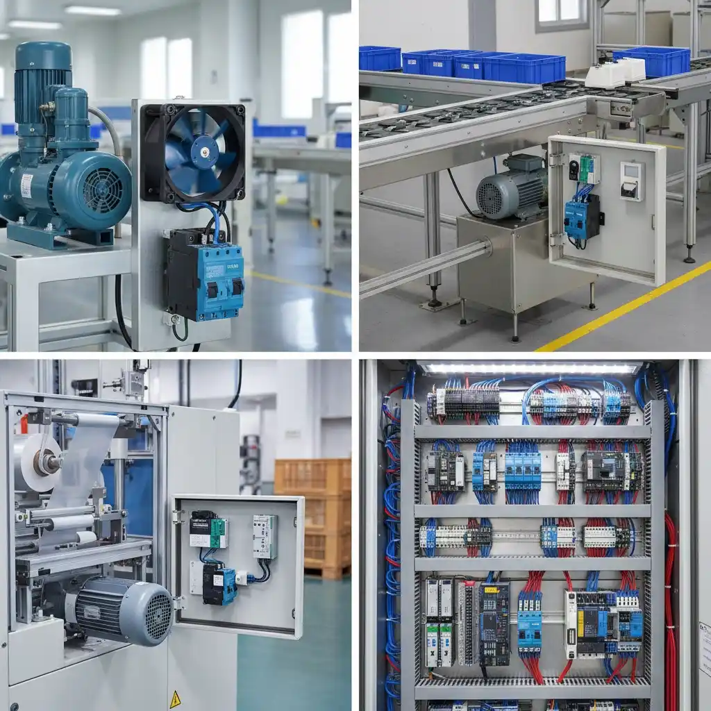 کاربرد های کلید حرارتی 3RV1011-1DA10 زیمنس