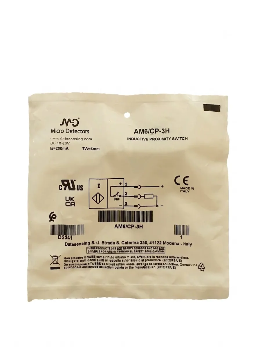 اطلاعات سنسور القایی AM6CP-3H میکرودتکتور