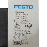 مشخصات فنی پرشر سوییچ PEV-14-B فستو