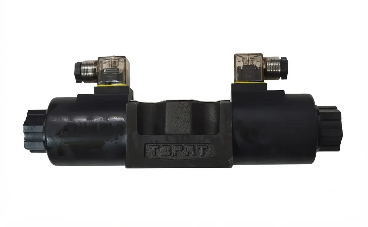 شیر هیدرولیک برقی کنترل جریان KOREA DSG-03 از نمای روبرو