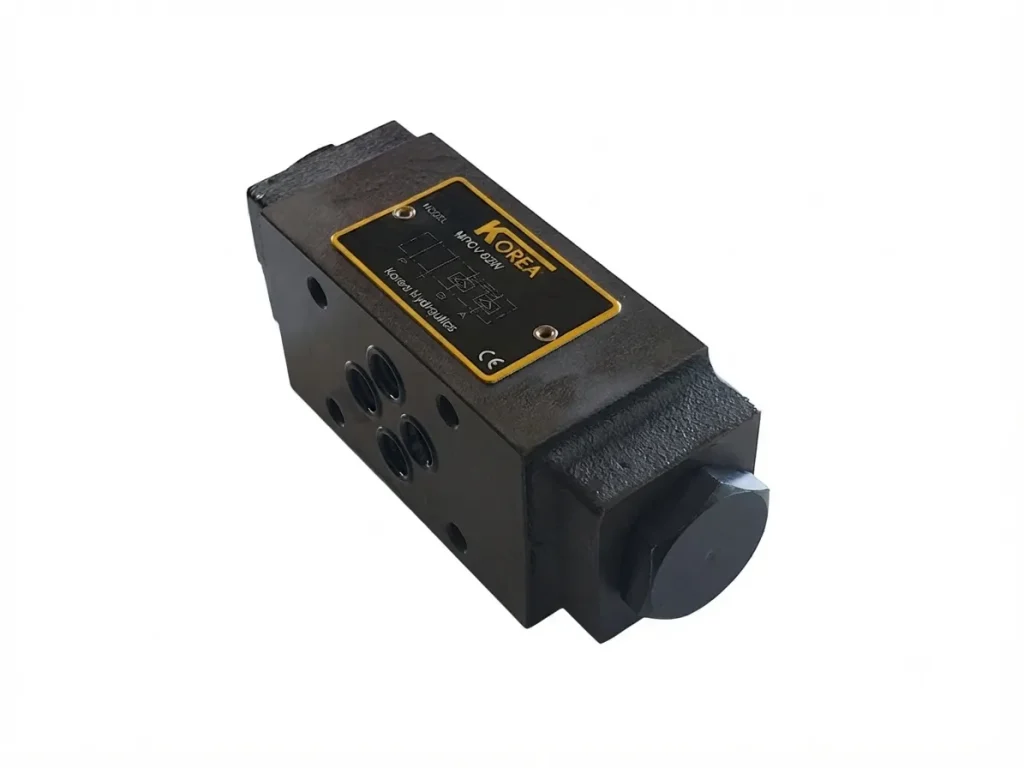 قفل ماژولار زیر شیری KOREA MPCV-02W از نمای سه رخ جلو
