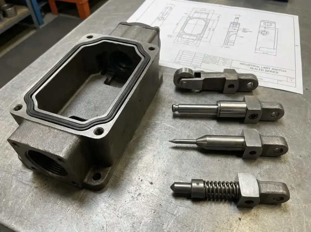 سری های مختلف میکروسوئیچ
