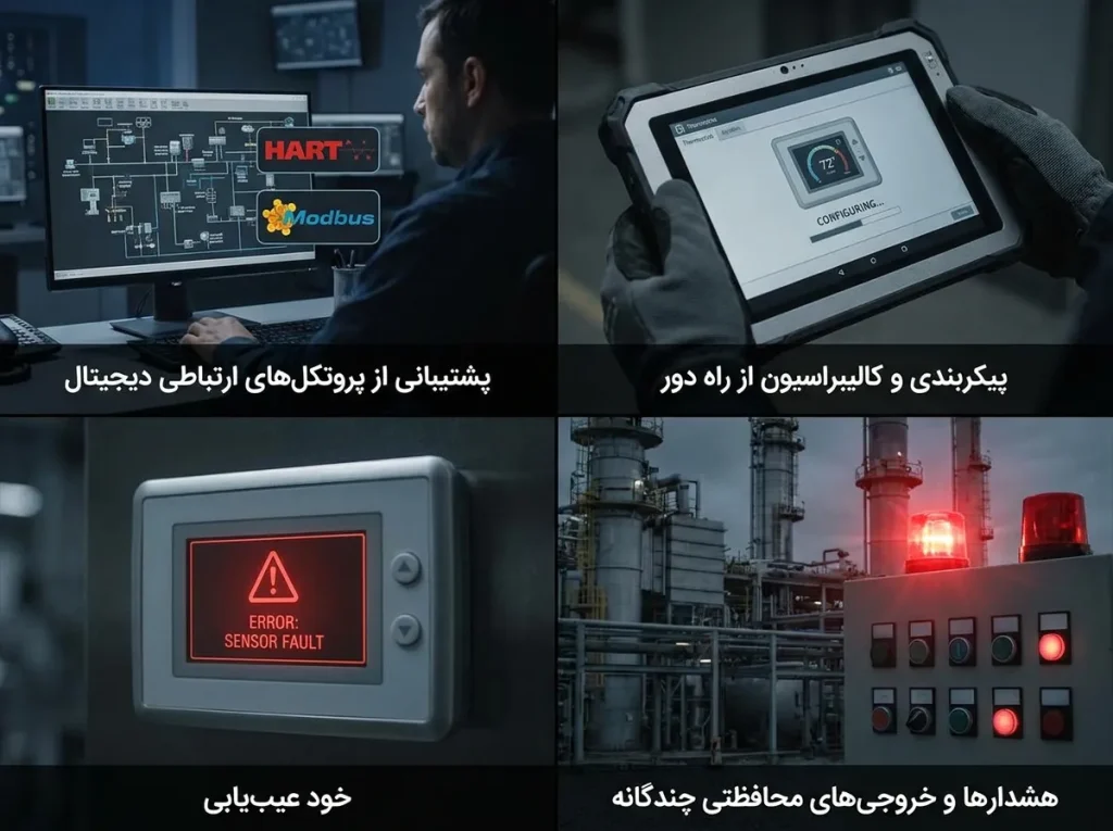 قابلیت های ویژه در برخی ترانسمیتر ها